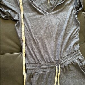 Vuori, The All Day Jumpsuit in Azure Heather
